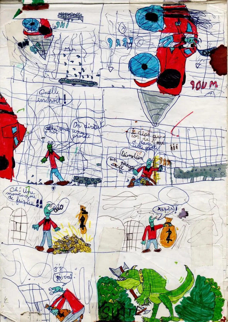 le zoli dessin que j'ai bilouté le 1<sup>er</sup> janvier 1996