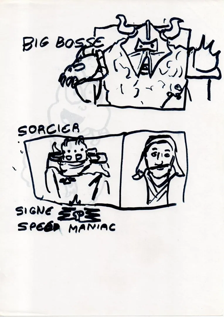 le zoli dessin que j'ai bilouté le 1<sup>er</sup> janvier 1997