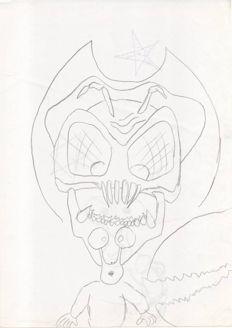 le zoli dessin que j'ai bilouté le 1<sup>er</sup> août 1997