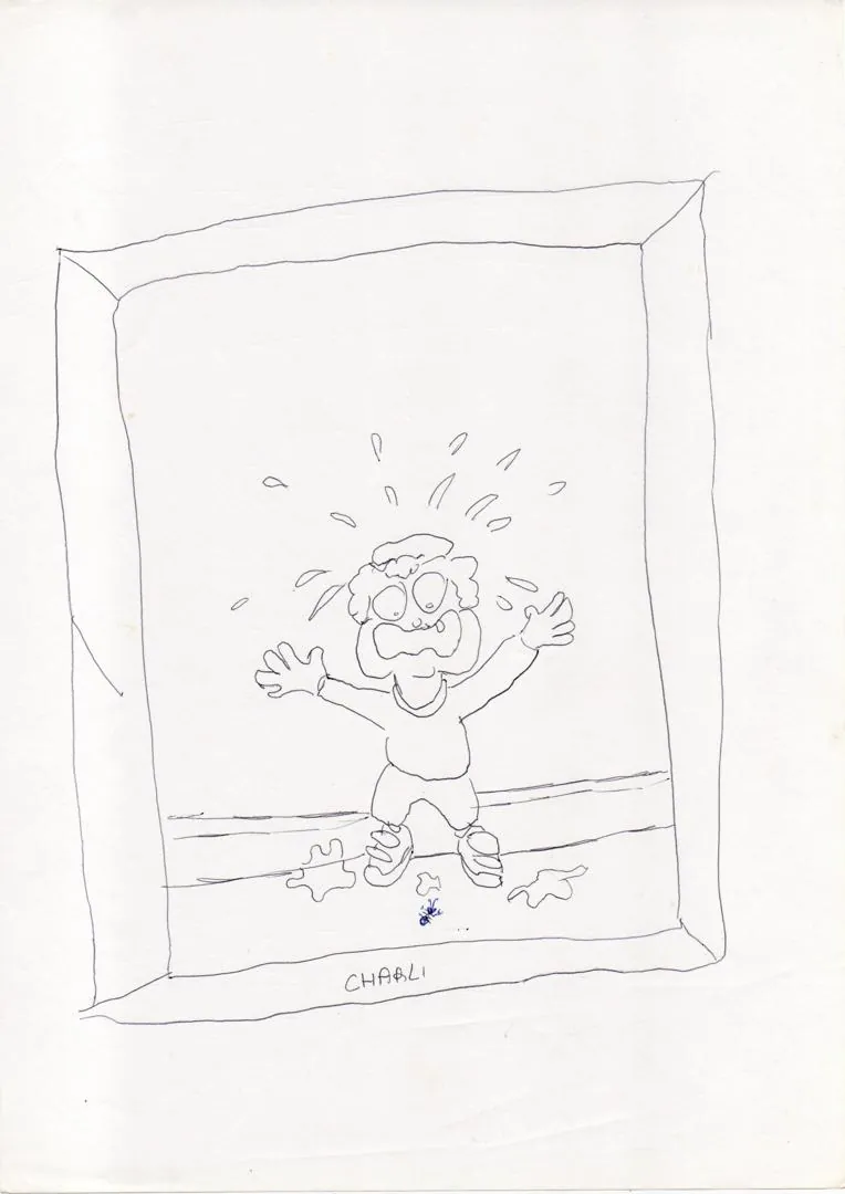 le zoli dessin que j'ai bilouté le 1<sup>er</sup> août 1997