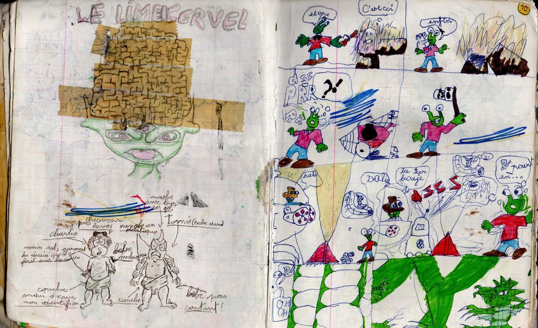 le zoli dessin que j'ai bilouté en 1997