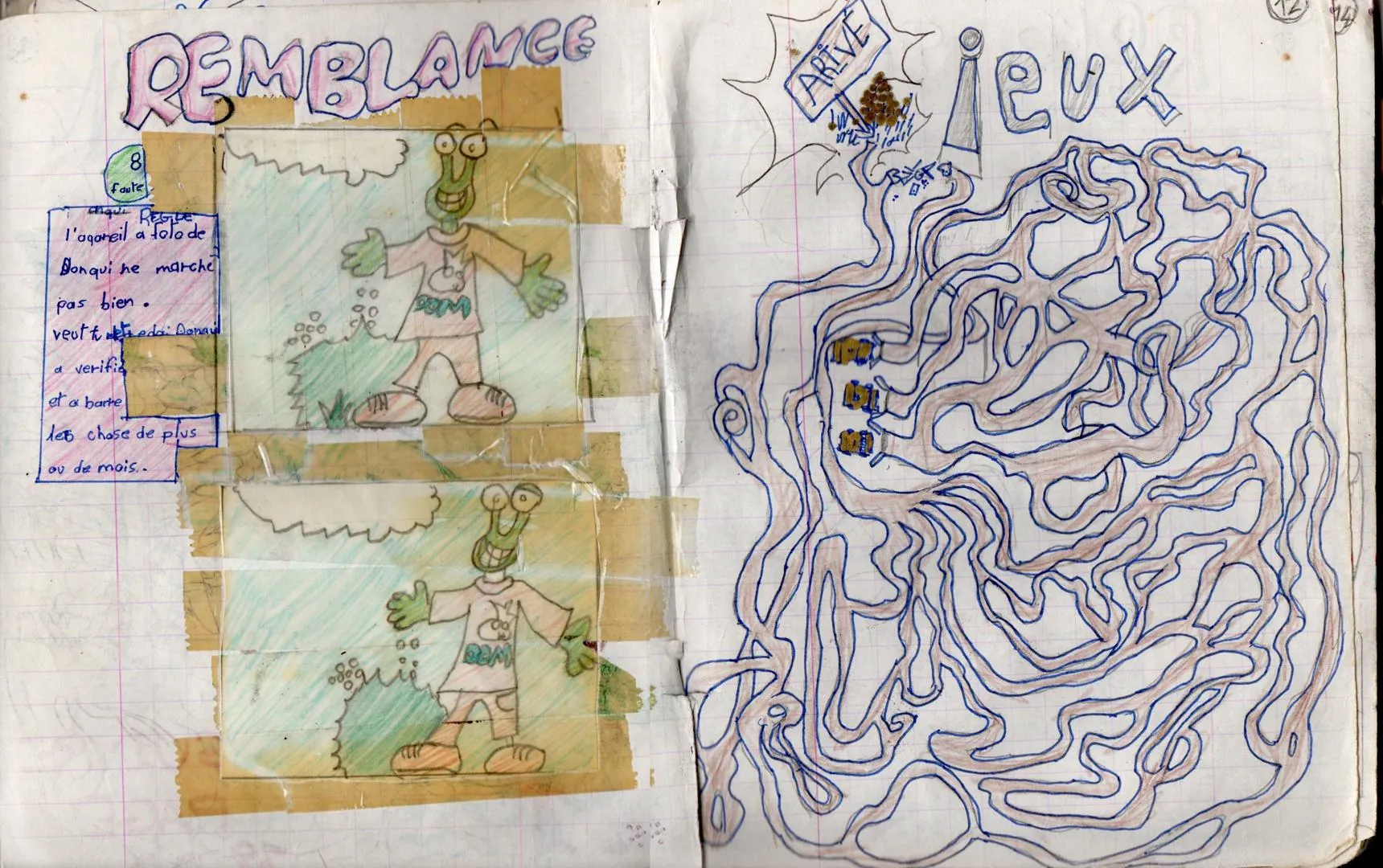 le zoli dessin que j'ai bilouté en 1997