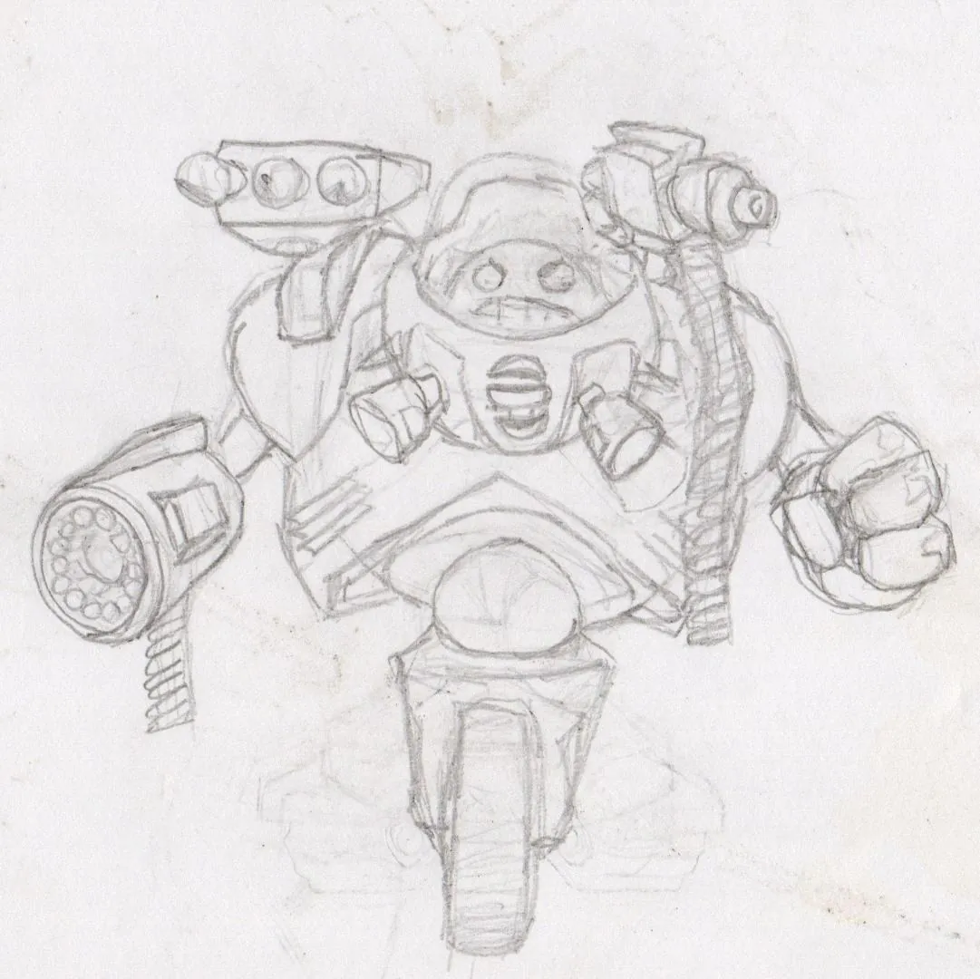 le zoli dessin que j'ai bilouté le 1<sup>er</sup> mai 1998