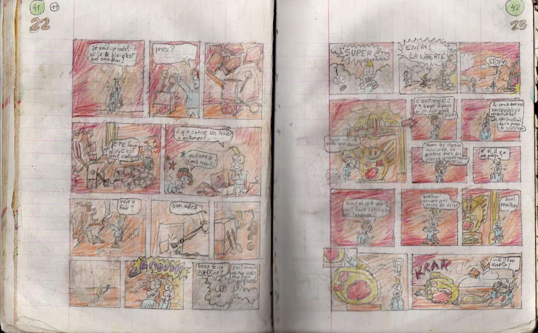 le zoli dessin que j'ai bilouté en 1998