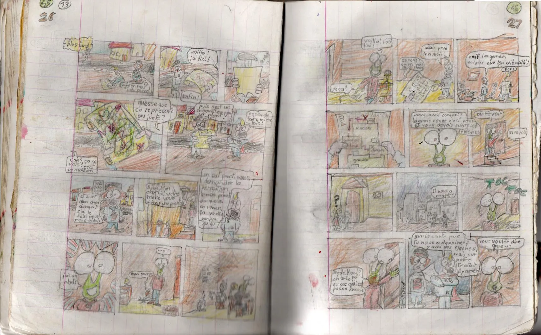 le zoli dessin que j'ai bilouté en 1998