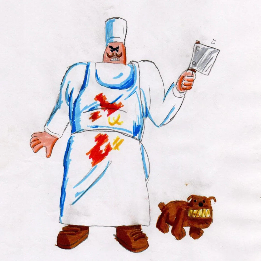 le zoli dessin que j'ai bilouté le 1<sup>er</sup> janvier 1999