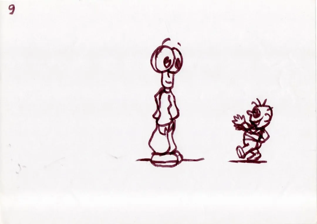 le zoli dessin que j'ai bilouté en 1999