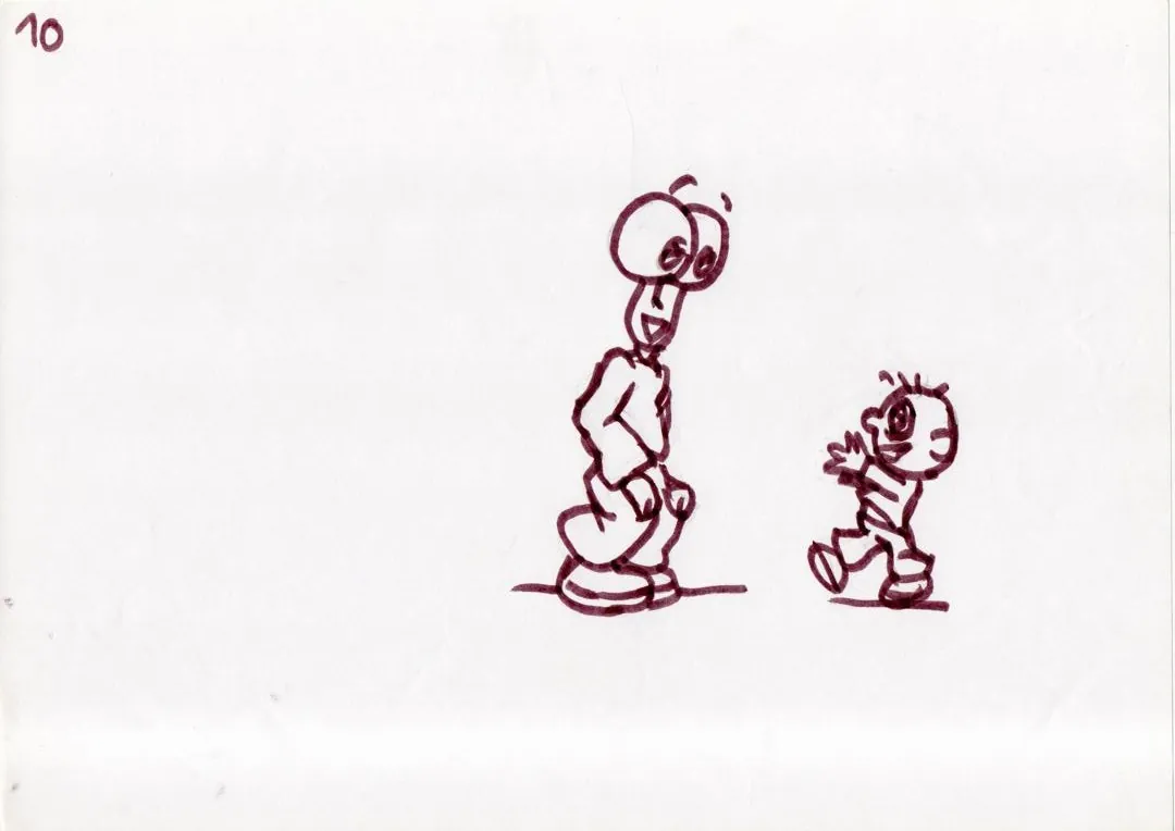 le zoli dessin que j'ai bilouté en 1999