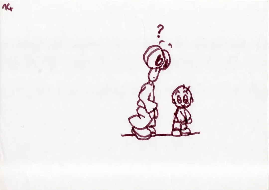 le zoli dessin que j'ai bilouté en 1999