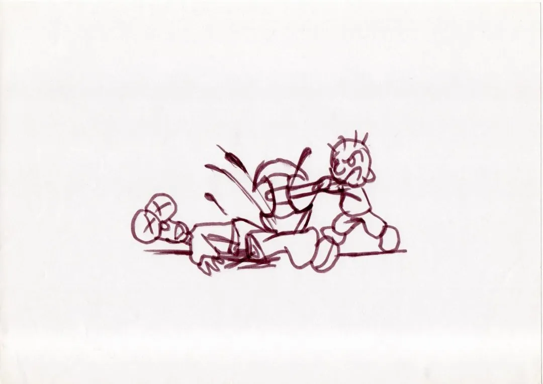 le zoli dessin que j'ai bilouté en 1999