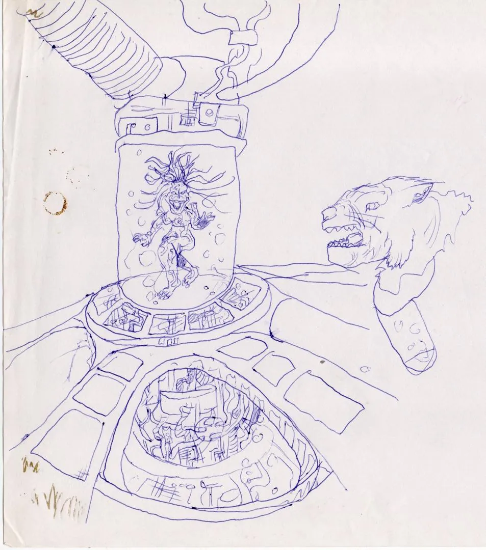le zoli dessin que j'ai bilouté le 1<sup>er</sup> mai 2000