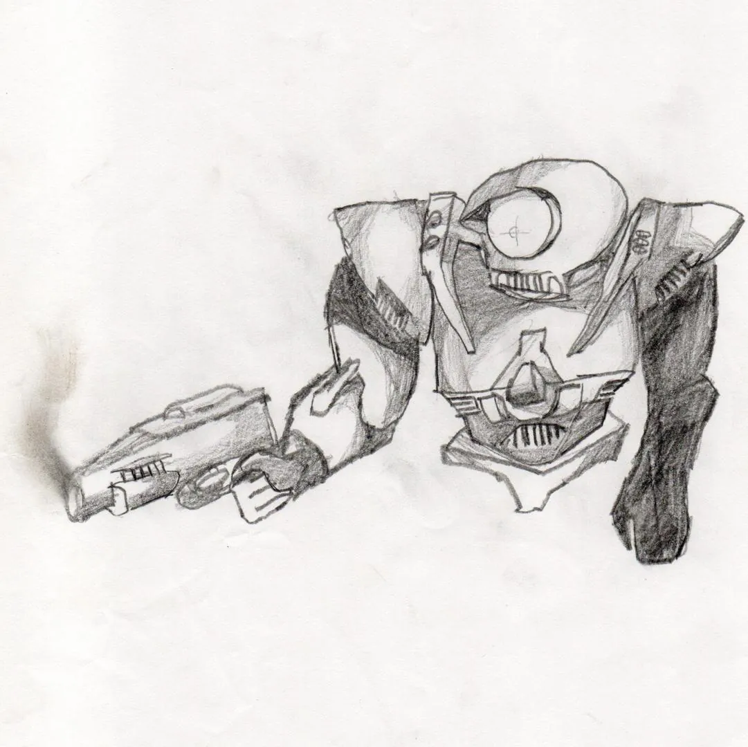 le zoli dessin que j'ai bilouté le 16 juillet 2000