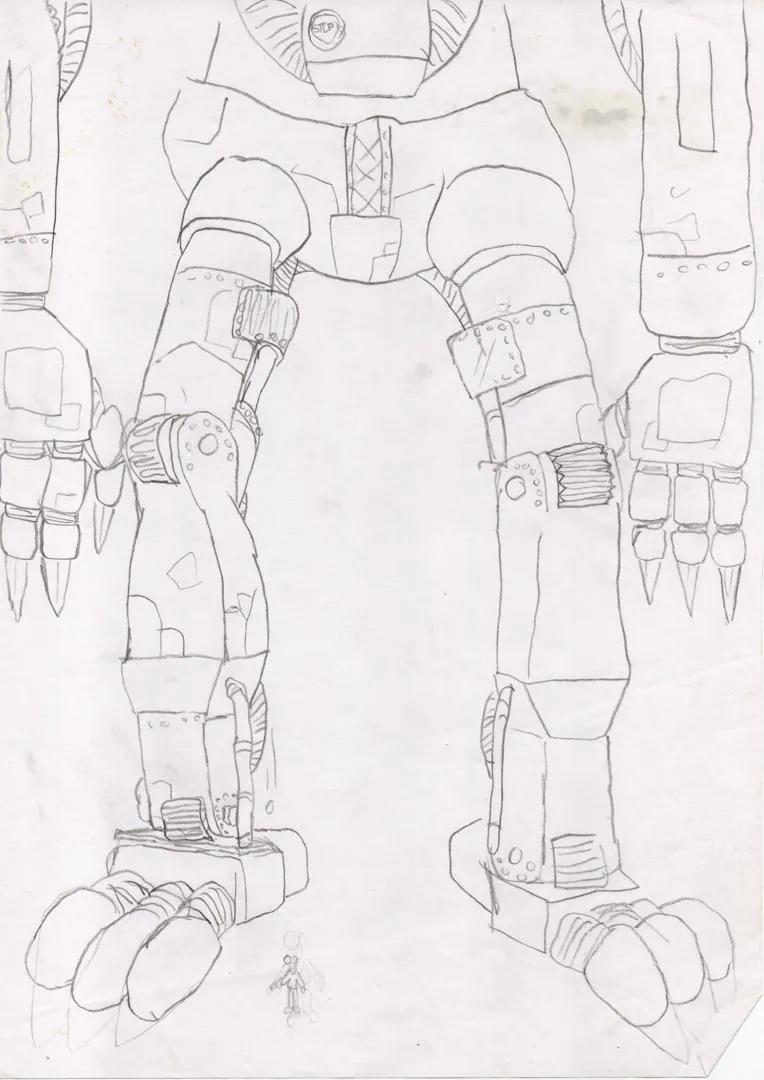 le zoli dessin que j'ai bilouté le 1<sup>er</sup> mai 2001