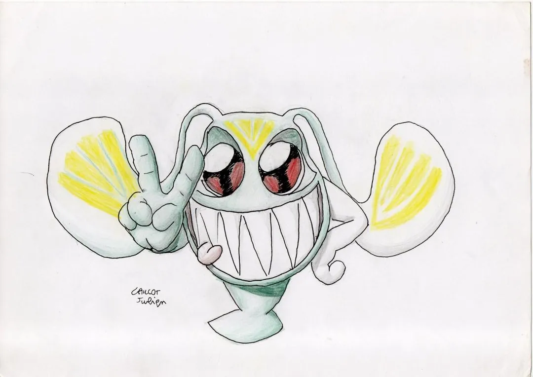le zoli dessin que j'ai bilouté le 5 janvier 2002