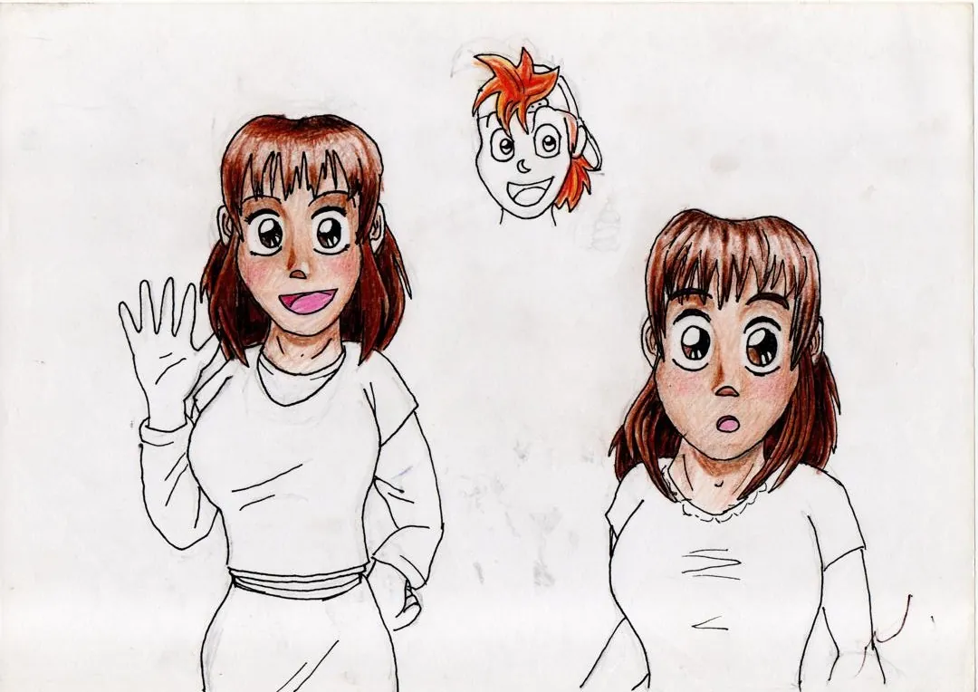 le zoli dessin que j'ai bilouté le 8 janvier 2002
