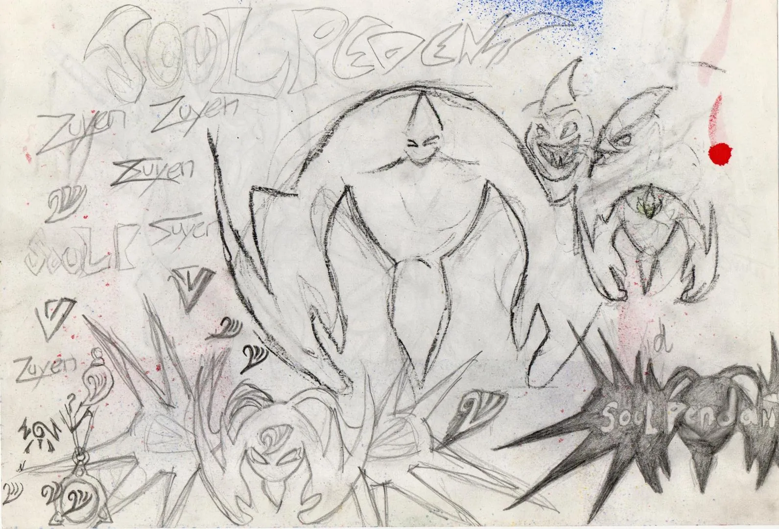 le zoli dessin que j'ai bilouté le 15 janvier 2002