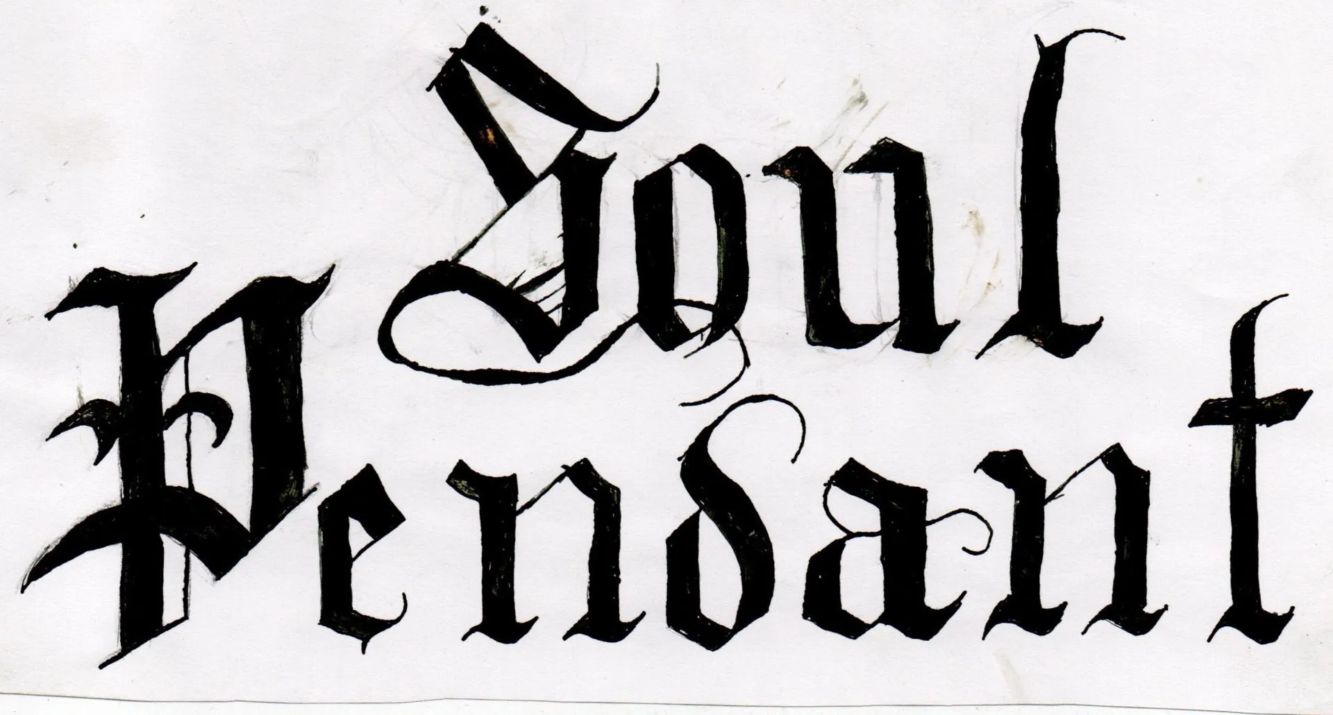 le zoli dessin que j'ai bilouté le 16 janvier 2002