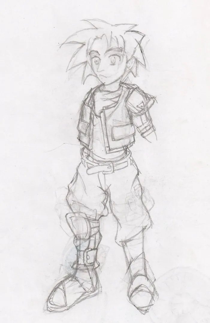 le zoli dessin que j'ai bilouté le 1<sup>er</sup> février 2002