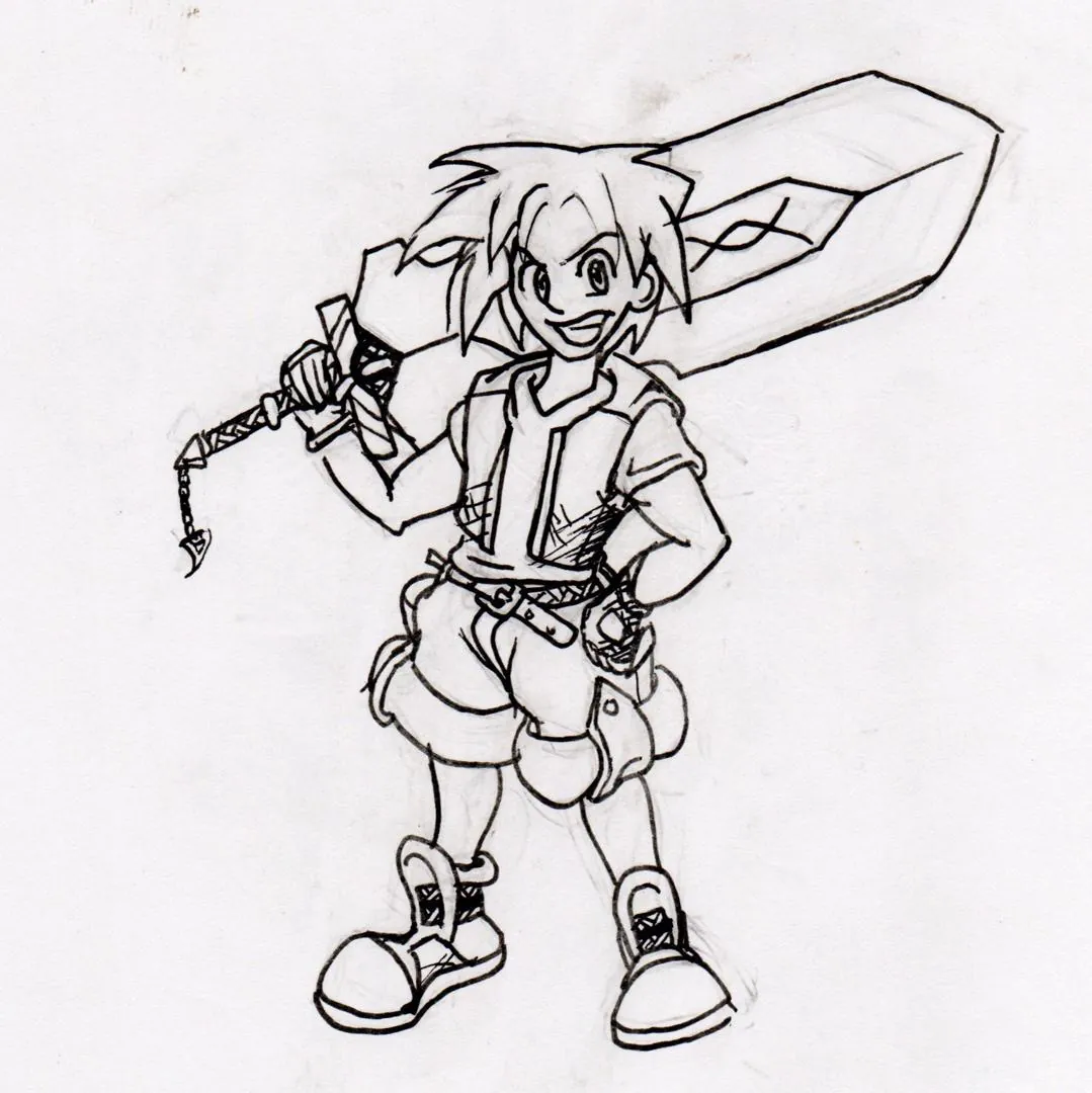 le zoli dessin que j'ai bilouté le 5 février 2002