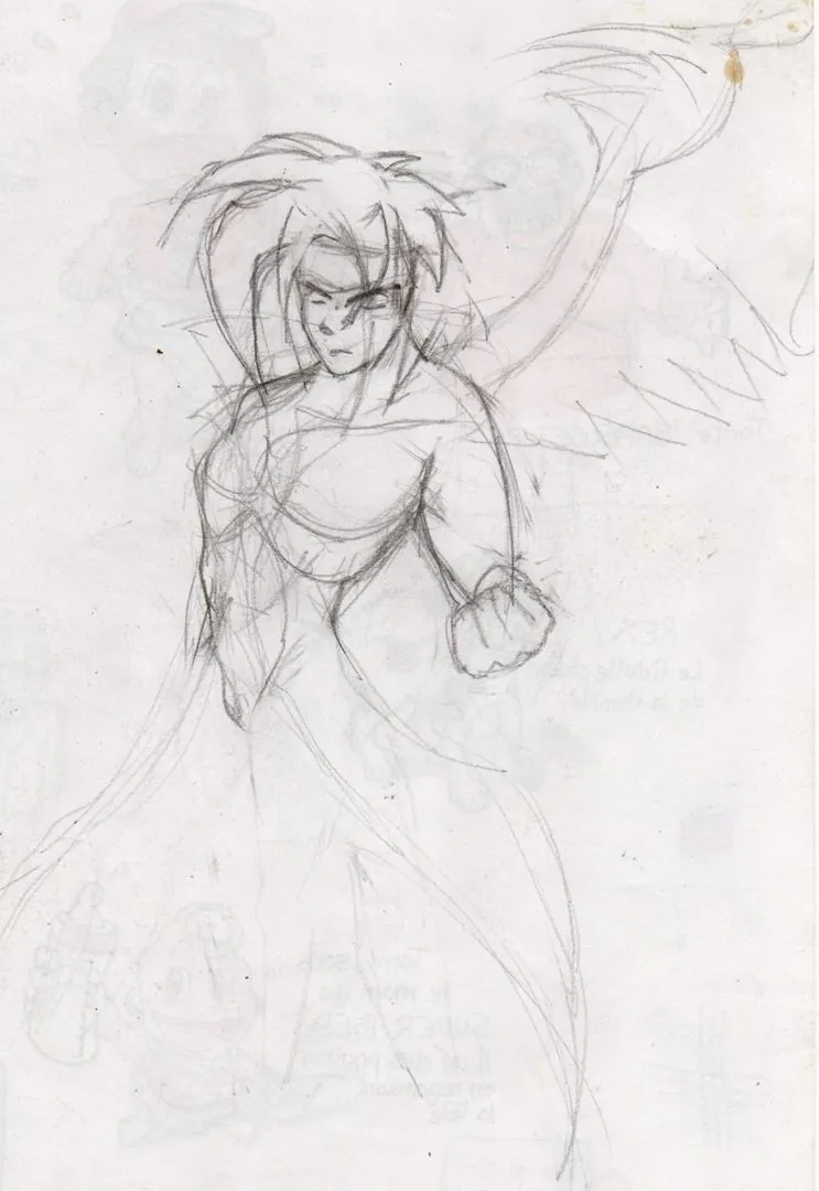 le zoli dessin que j'ai bilouté le 3 mars 2002