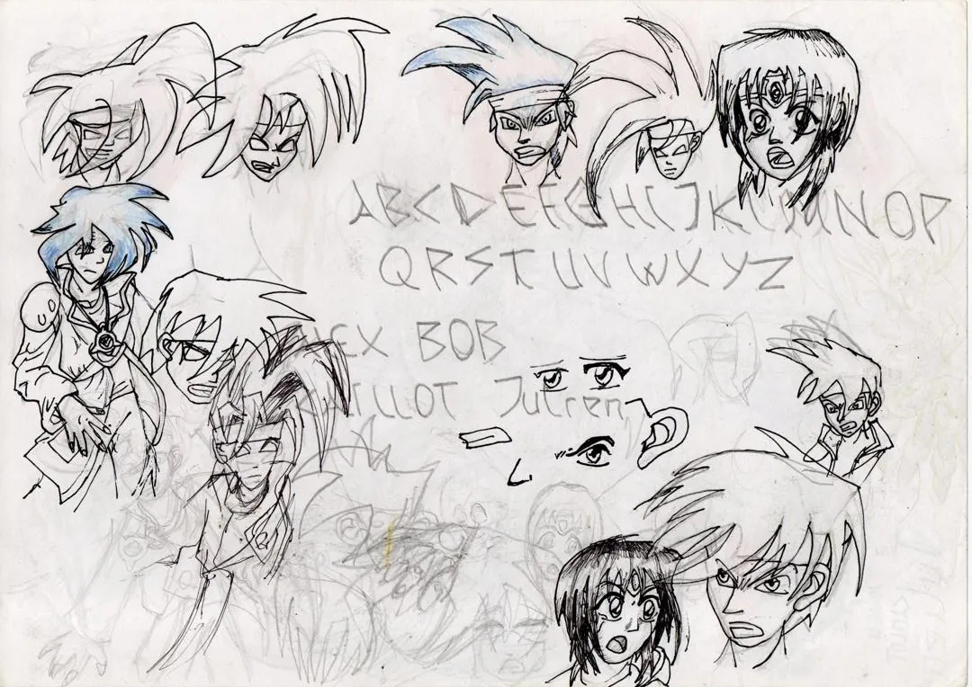le zoli dessin que j'ai bilouté le 5 mars 2002