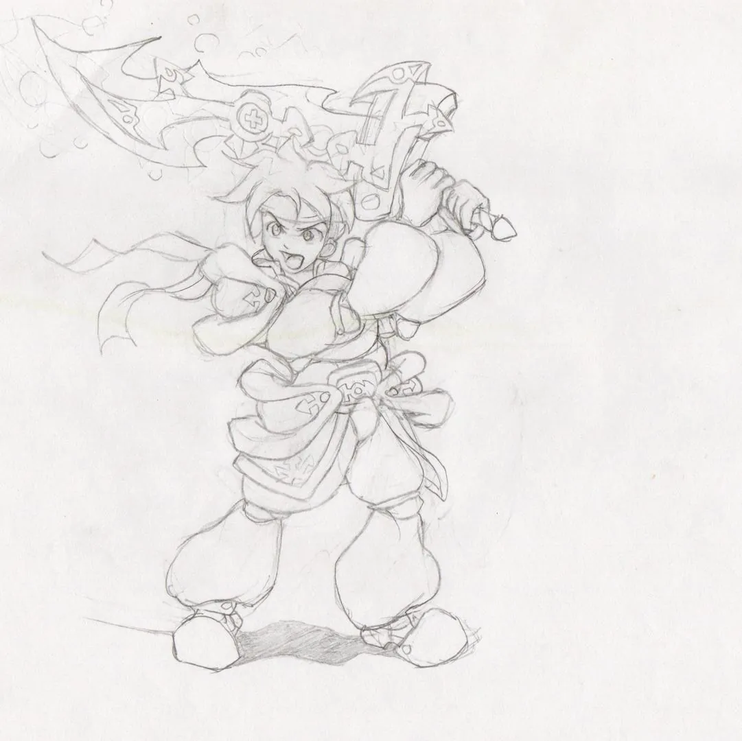 le zoli dessin que j'ai bilouté le 5 décembre 2003