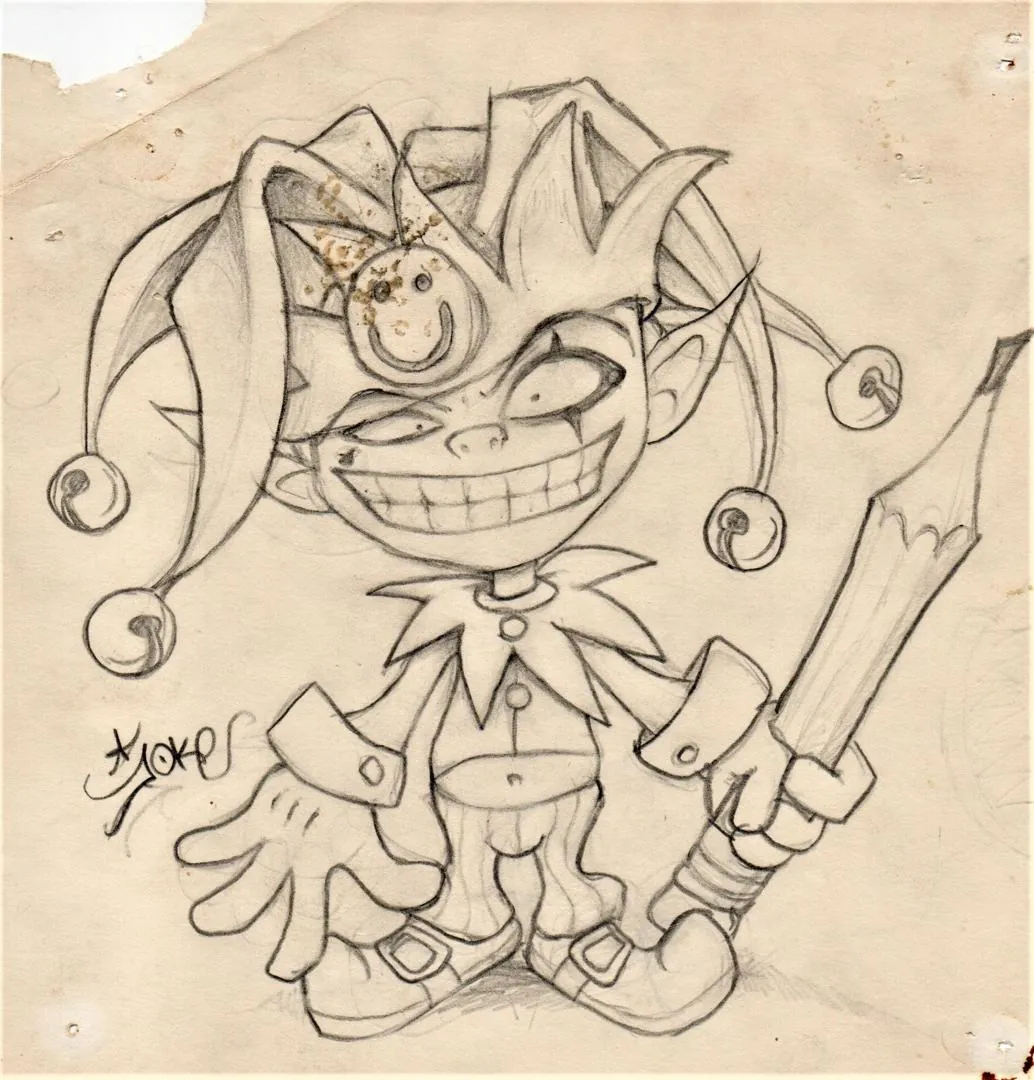 le zoli dessin que j'ai bilouté le 1<sup>er</sup> février 2004