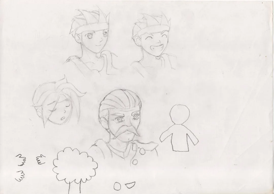 le zoli dessin que j'ai bilouté le 3 mars 2005