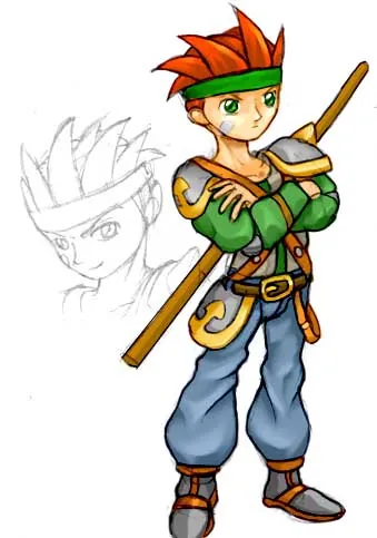le zoli dessin que j'ai bilouté en 2005