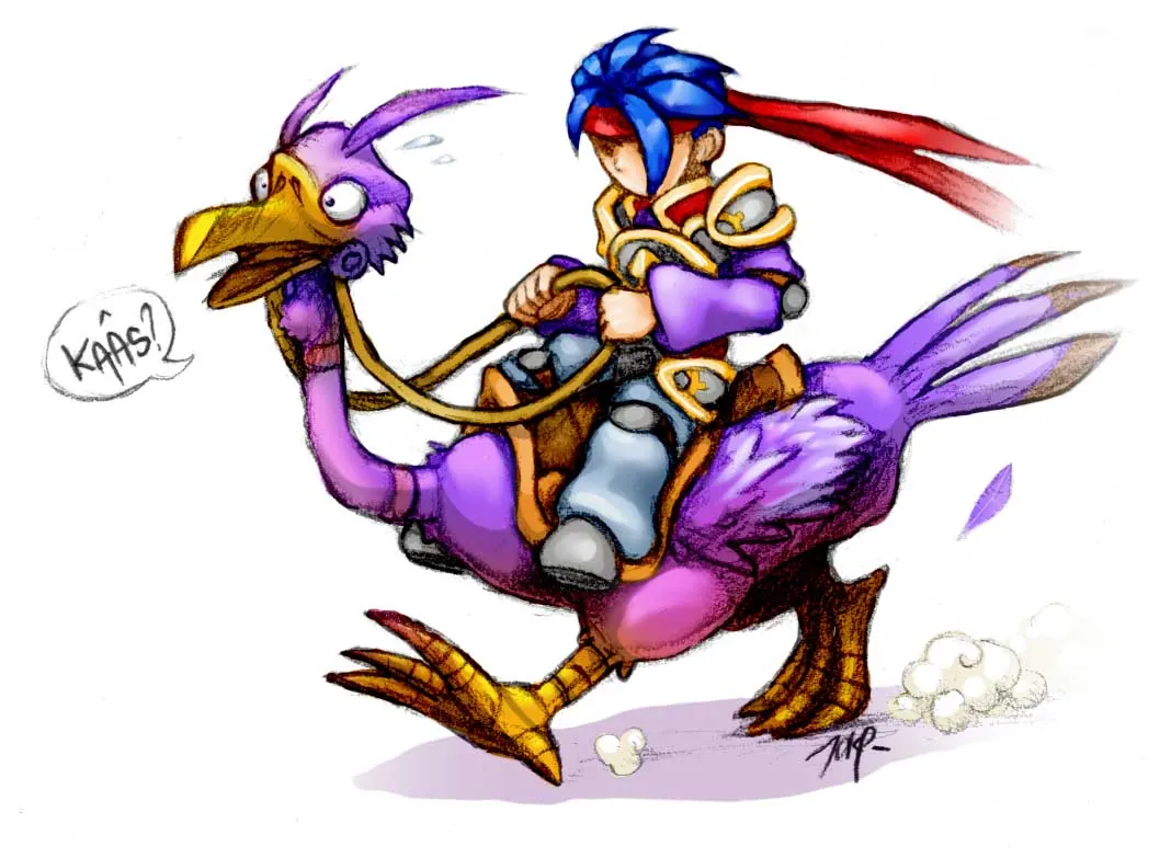 le zoli dessin que j'ai bilouté en 2005