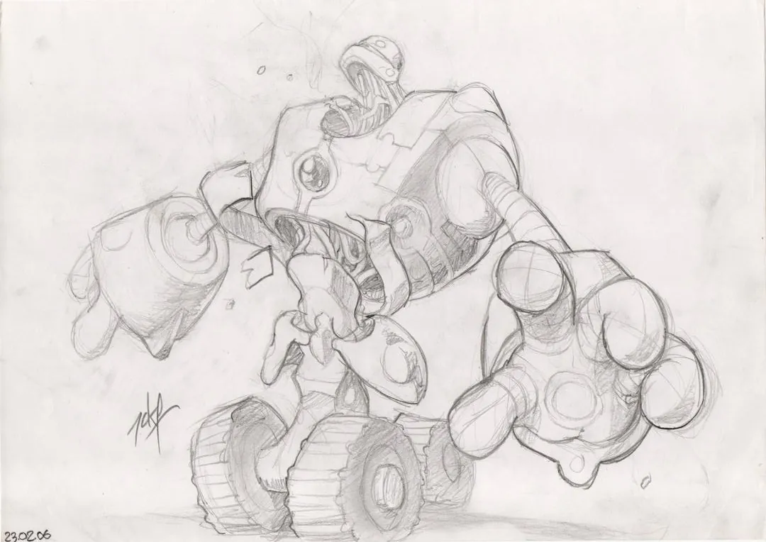 le zoli dessin que j'ai bilouté le 23 février 2006