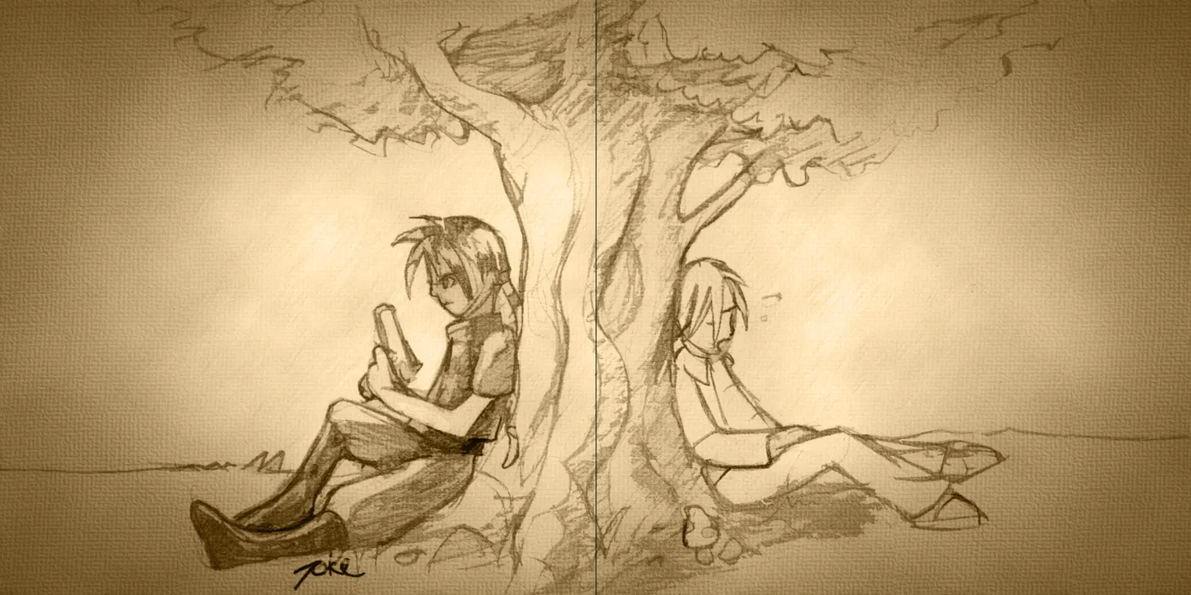 le zoli dessin que j'ai bilouté en 2006