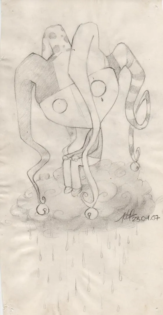 le zoli dessin que j'ai bilouté le 3 janvier 2007