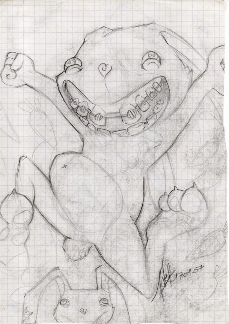 le zoli dessin que j'ai bilouté le 17 janvier 2007