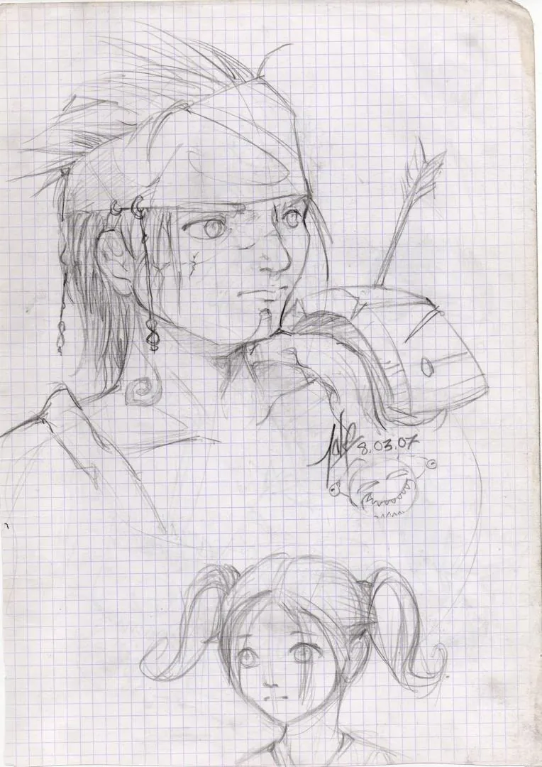 le zoli dessin que j'ai bilouté le 8 mars 2007
