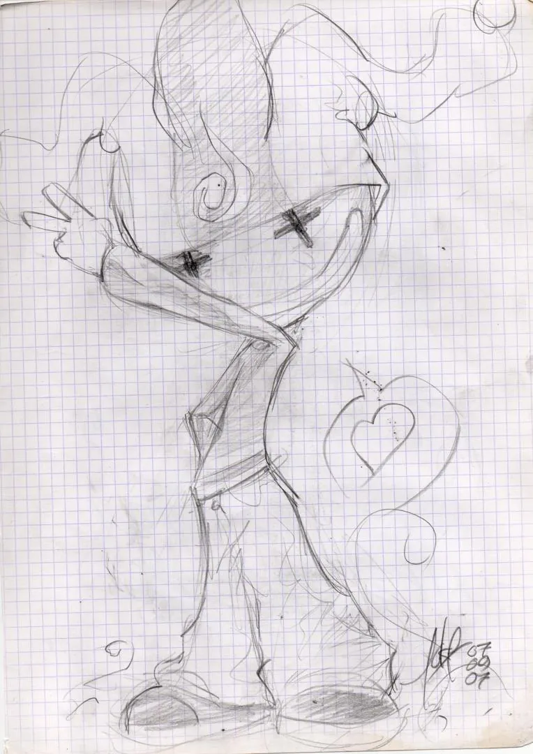 le zoli dessin que j'ai bilouté le 7 septembre 2007