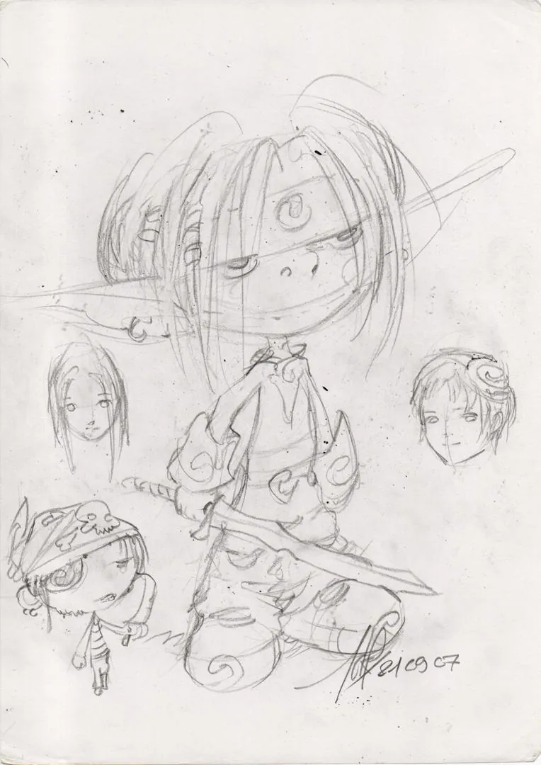 le zoli dessin que j'ai bilouté le 21 septembre 2007