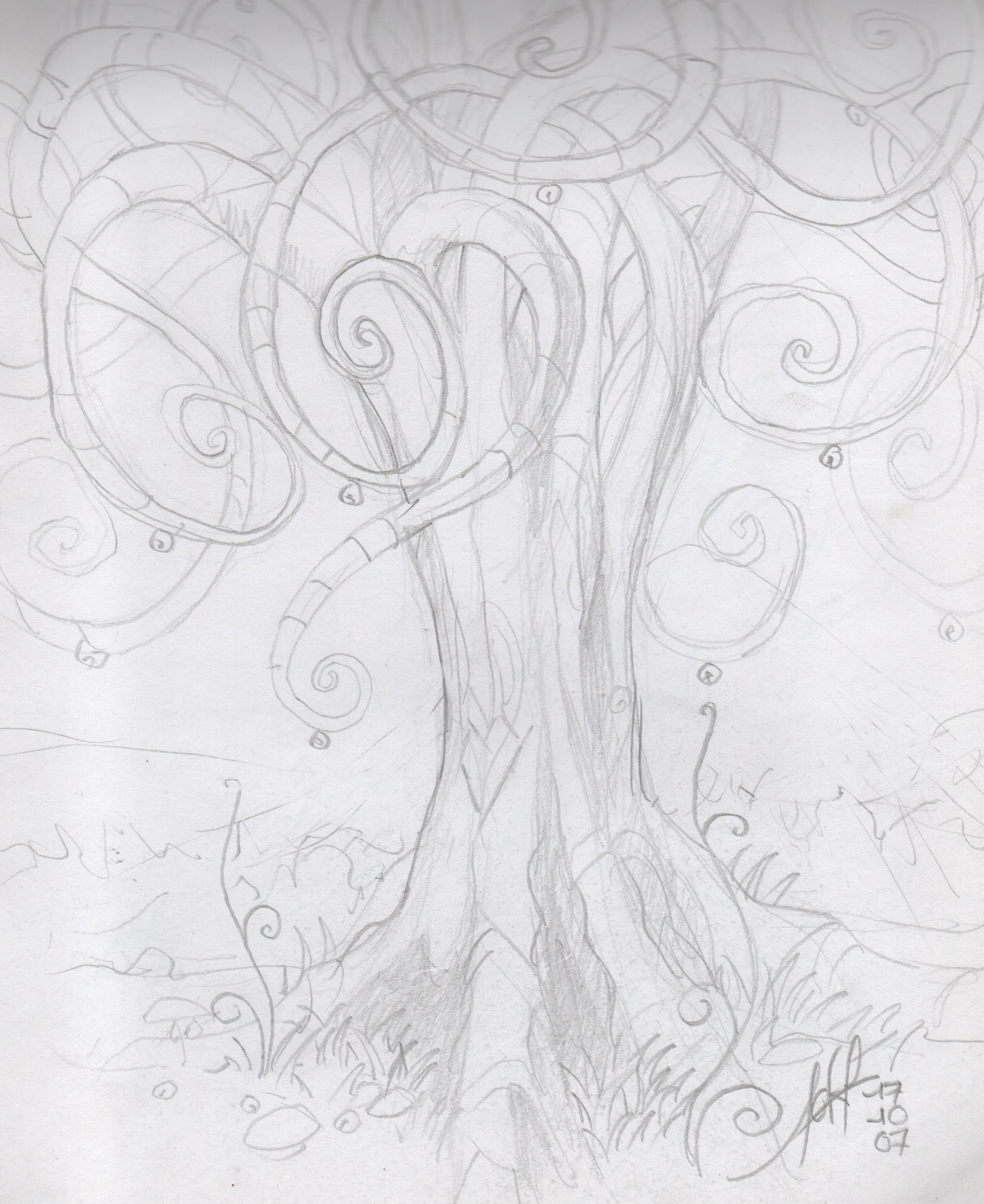 le zoli dessin que j'ai bilouté le 17 octobre 2007