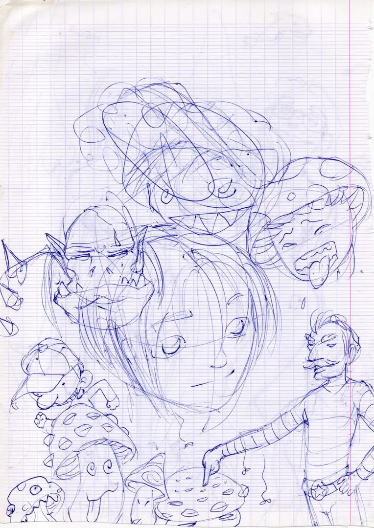 le zoli dessin que j'ai bilouté le 15 mai 2008
