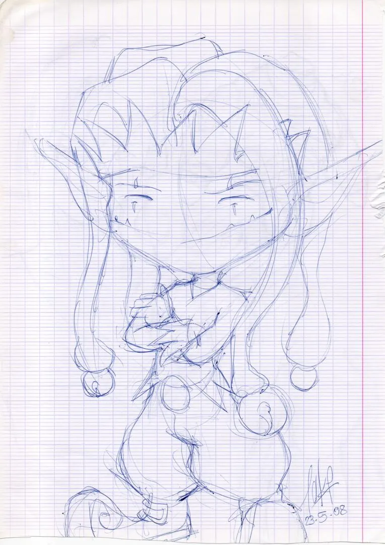 le zoli dessin que j'ai bilouté le 23 mai 2008