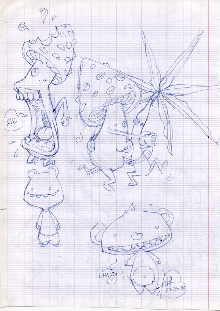 le zoli dessin que j'ai bilouté le 27 mai 2008
