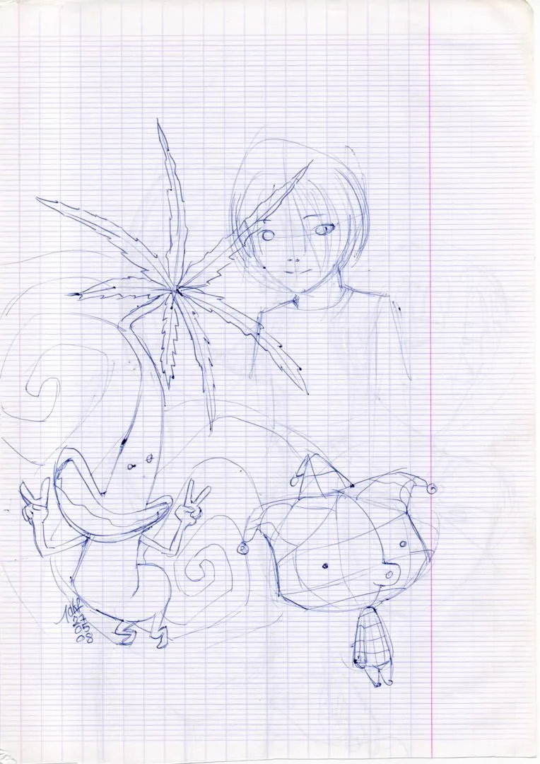 le zoli dessin que j'ai bilouté le 27 mai 2008