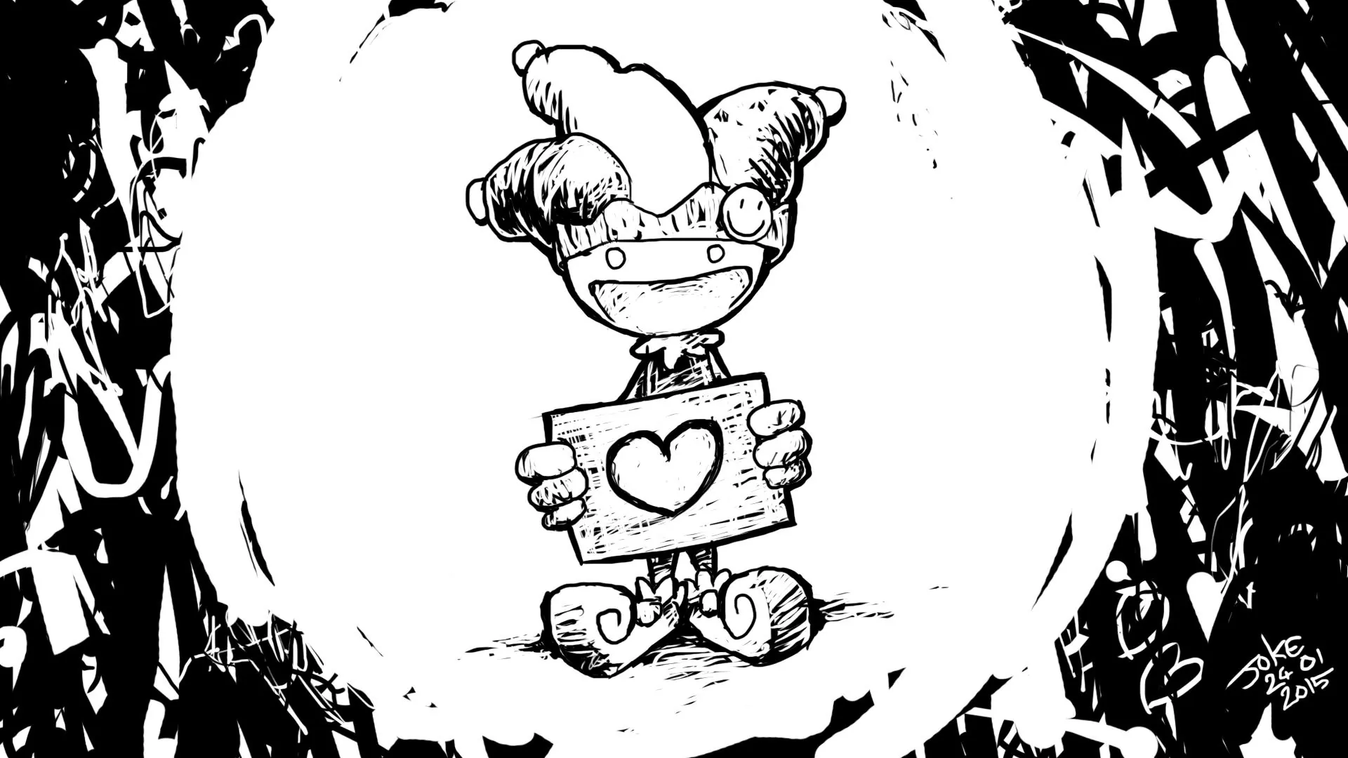 le zoli dessin que j'ai bilouté le 24 janvier 2015