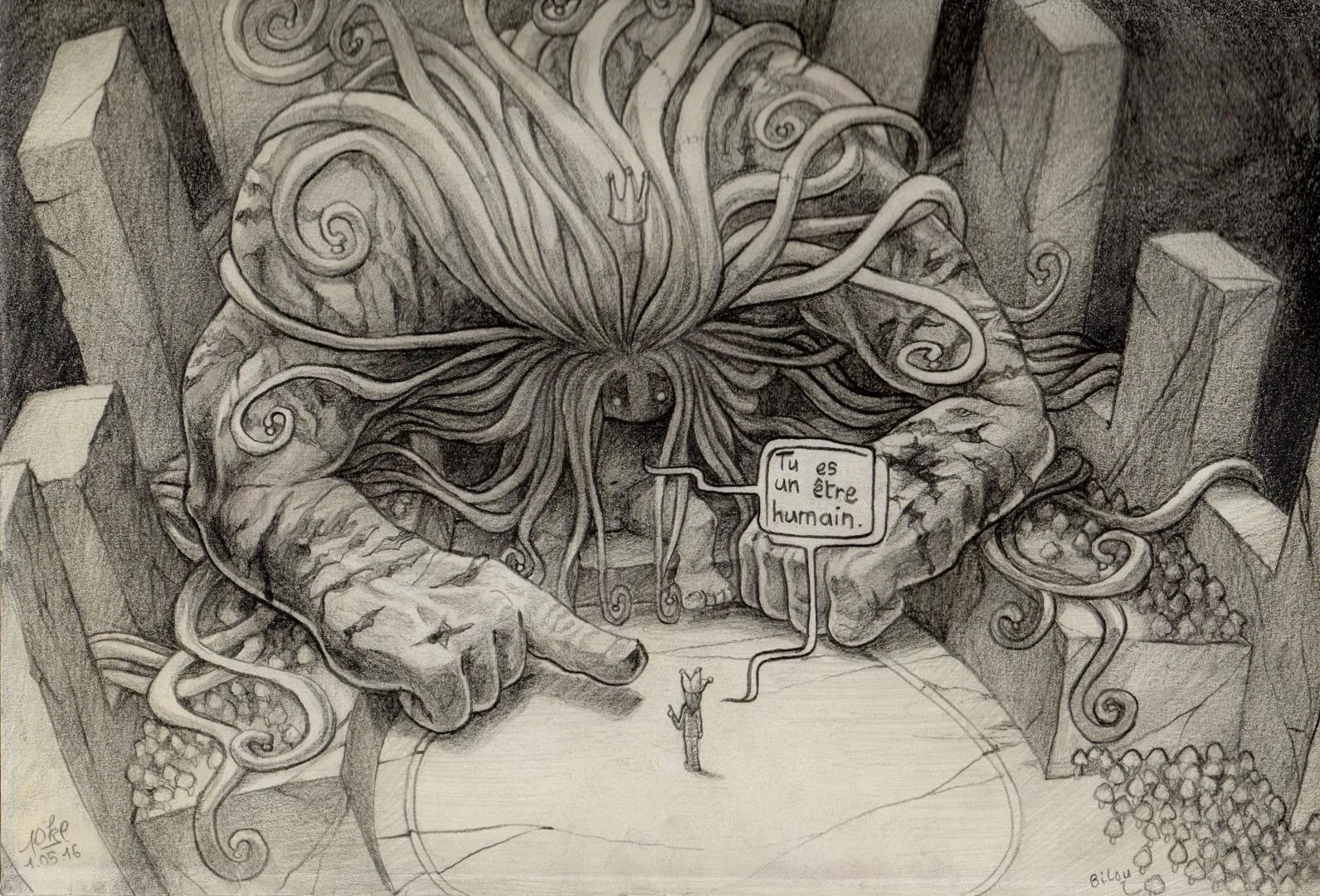 le zoli dessin que j'ai bilouté le 1<sup>er</sup> mai 2016