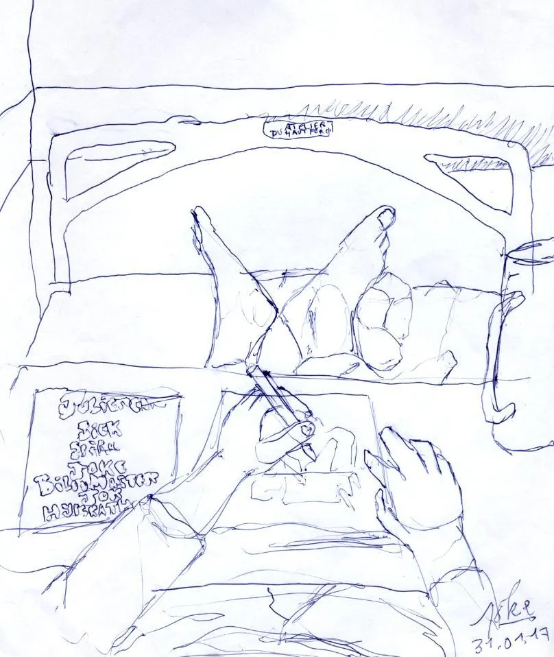 le zoli dessin que j'ai bilouté le 31 janvier 2017