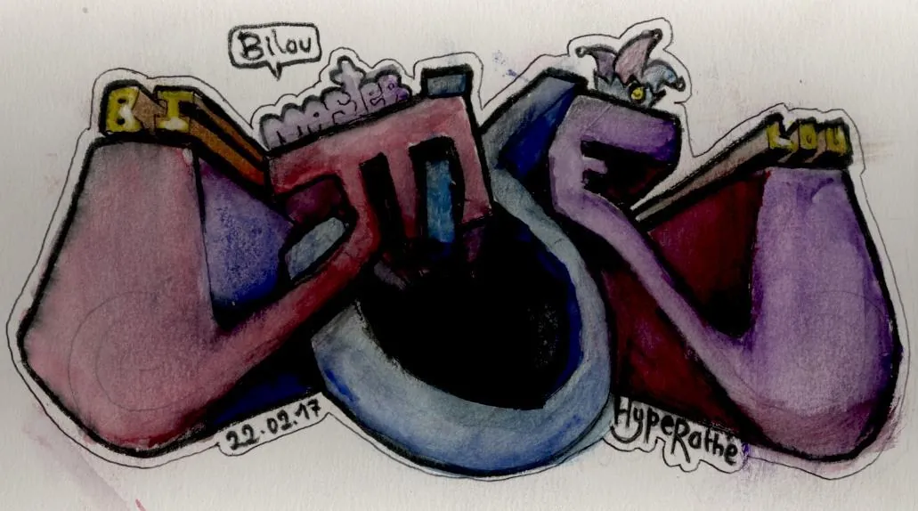 la zolie peinture que j'ai biloutée le 22 février 2017