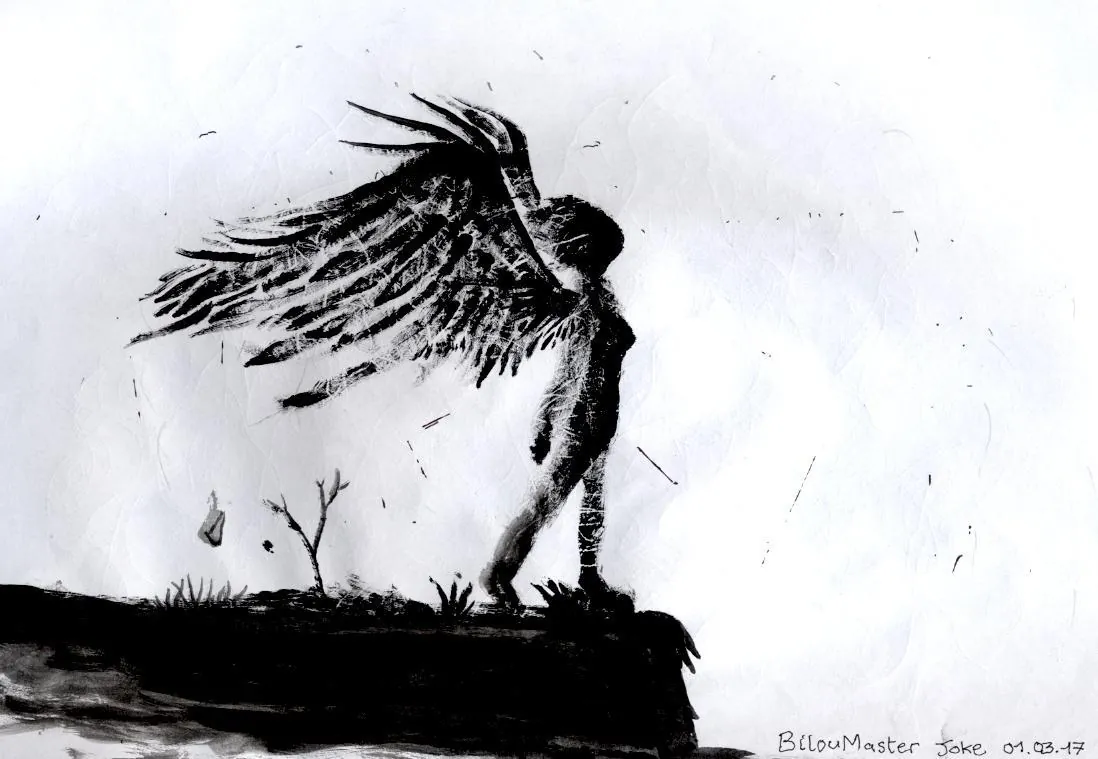le zoli dessin « Ange » que j'ai bilouté le 1<sup>er</sup> mars 2017