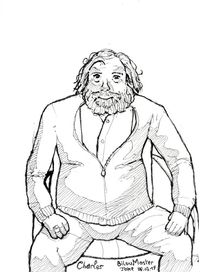 le zoli dessin « Charles » que j'ai bilouté le 8 mars 2017