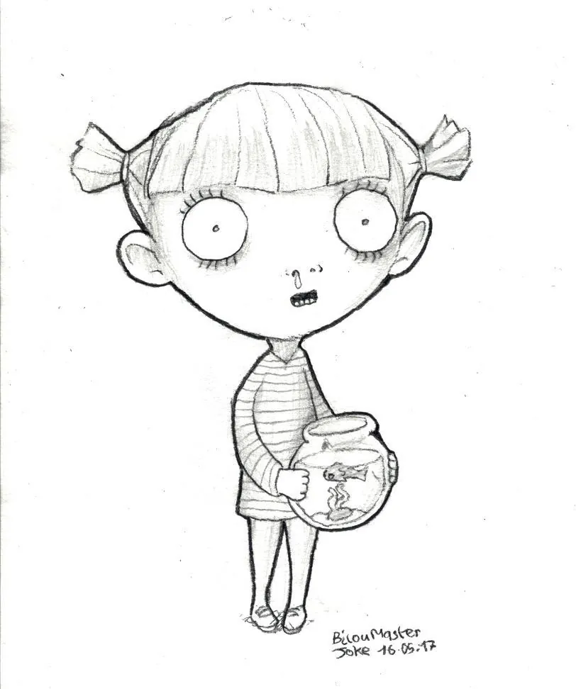 le zoli dessin « Mioche » que j'ai bilouté le 16 mai 2017