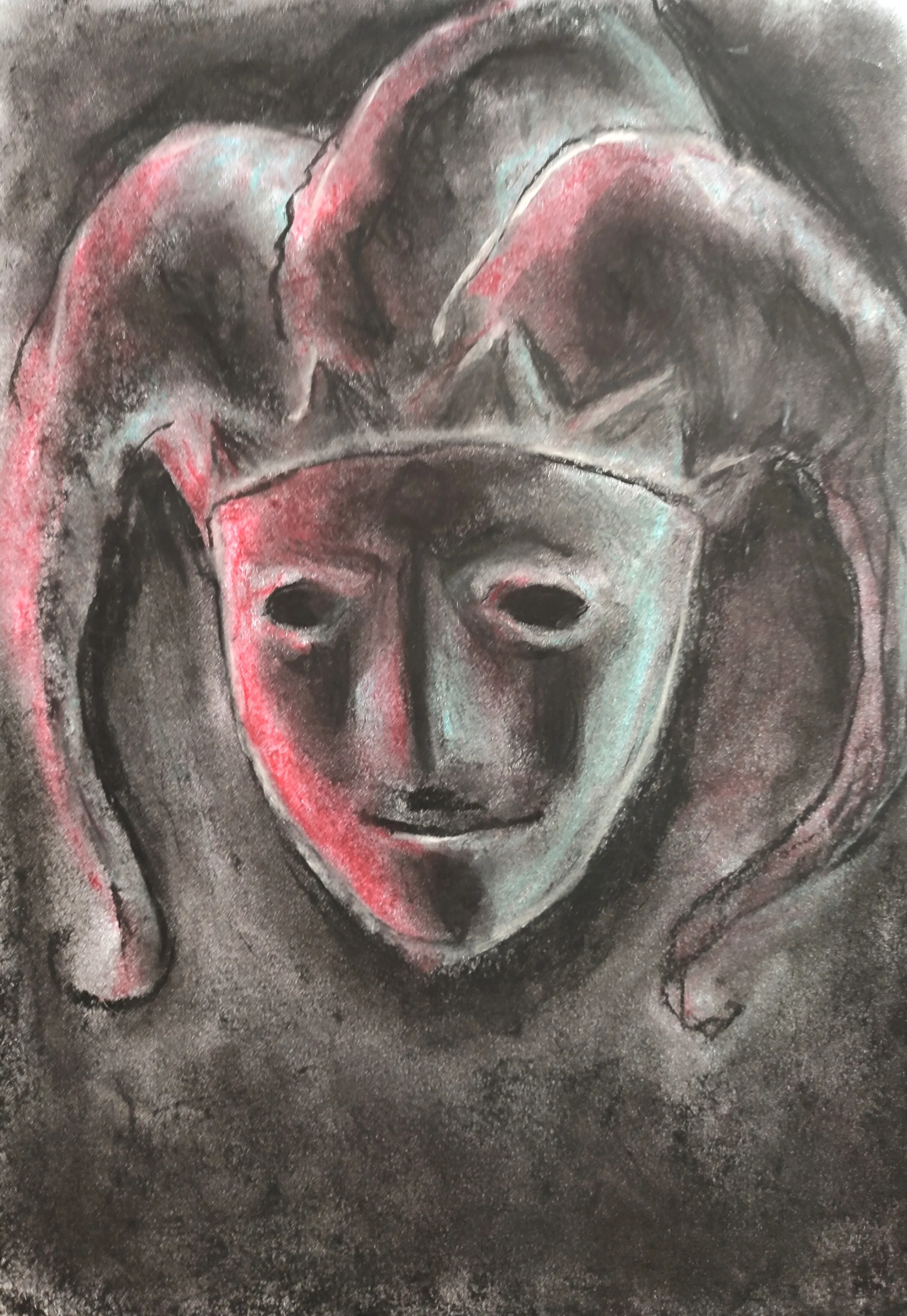 le zoli dessin « Masque » que j'ai bilouté le 21 juin 2017